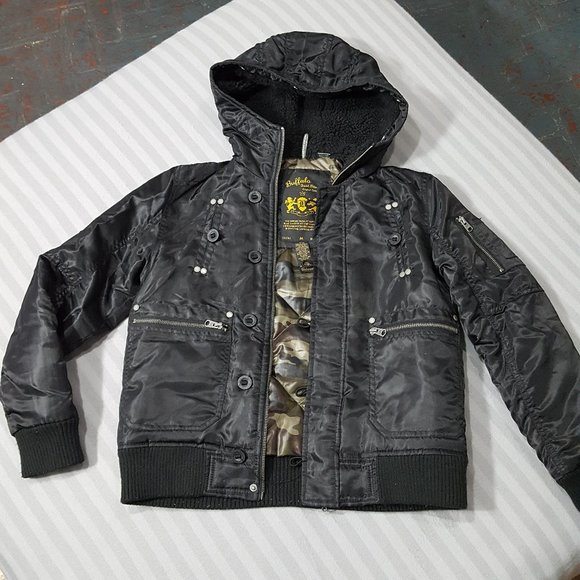 Buffalo David Bitton Cropped Parka, Medium - Picture 1 of 8